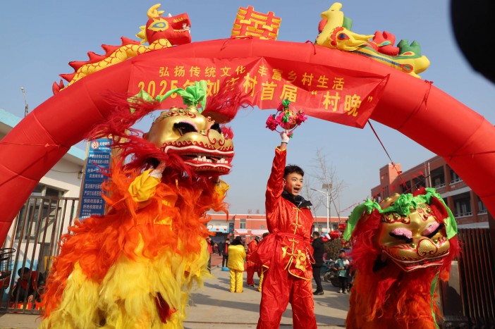 文化中国行|多彩活动迎新春，浓浓温情暖人心——涧头集镇开展迎新春系列活动