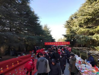 大年初一:薛城临山公园真热闹